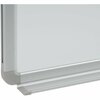 Global Industrial Steel Magnetic Dry Erase White Board, 72 x 40 B880012